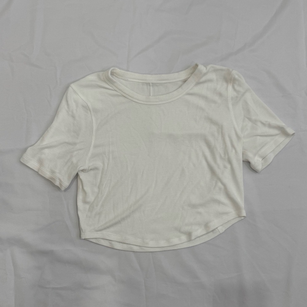 Lululemon Hold Tight Cropped Shirt